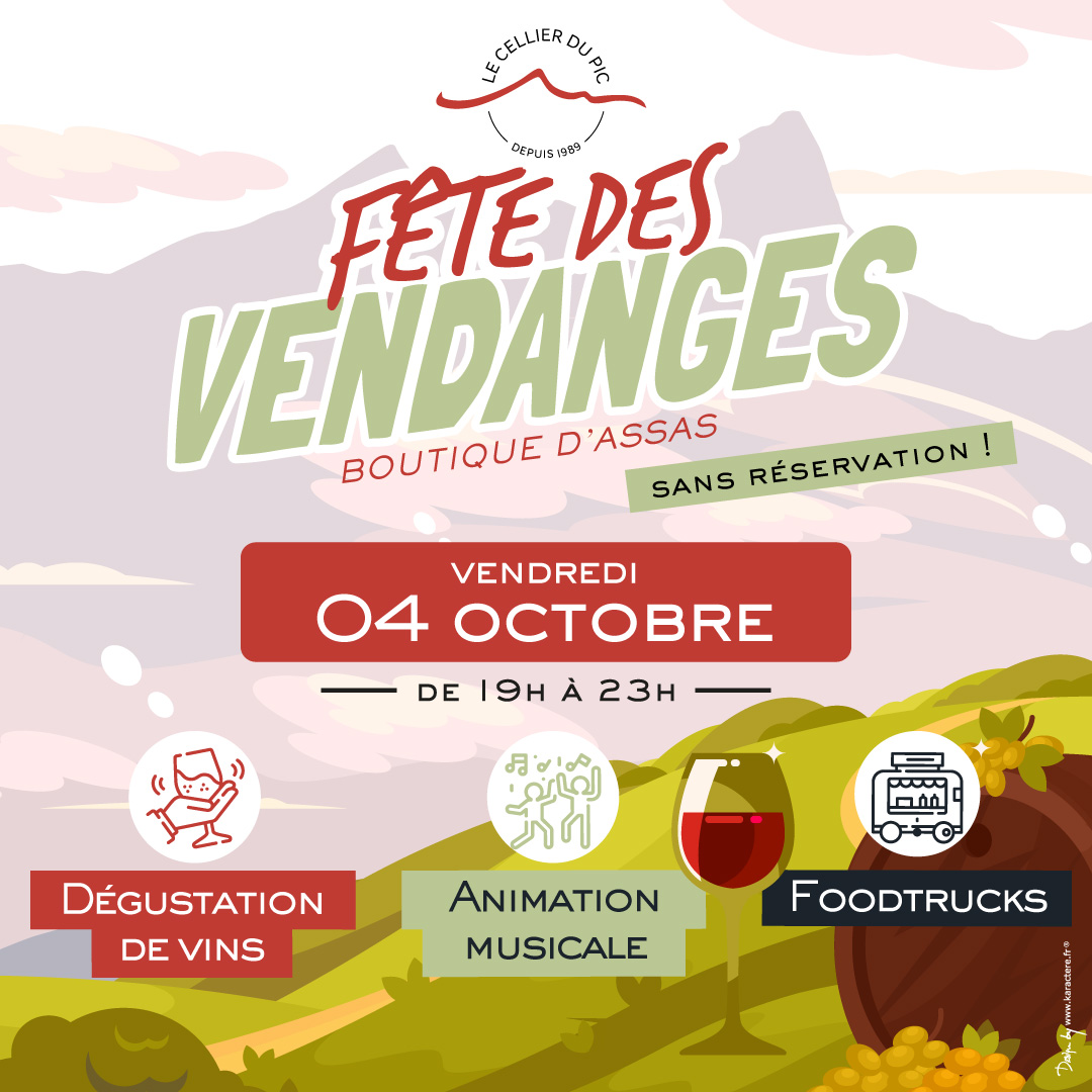 FÊTE DES VENDANGES LE CELLIER DU PIC