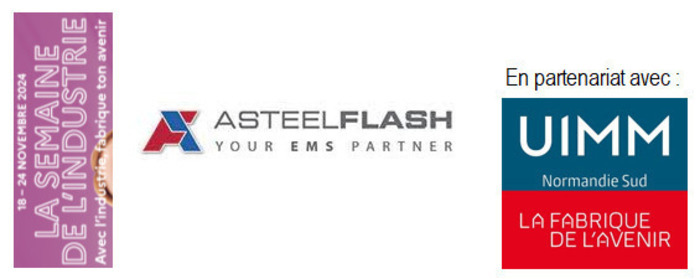 Visite d'entreprise : Asteelflash technologie - Valframbert (61) - Electronique et automobile Asteelflash technologie Valframbert