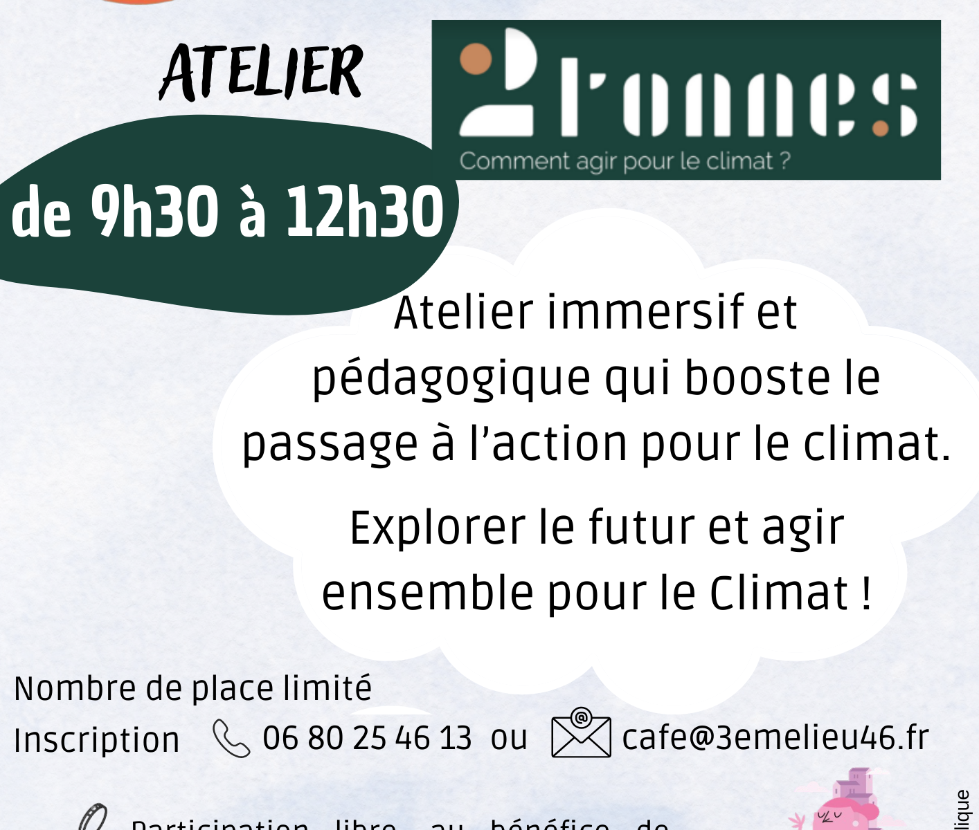 Atelier 2tonnes comment agir pour le climat?