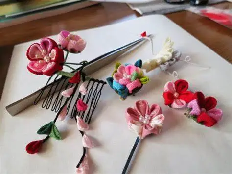 Atelier créatif Kanzashi