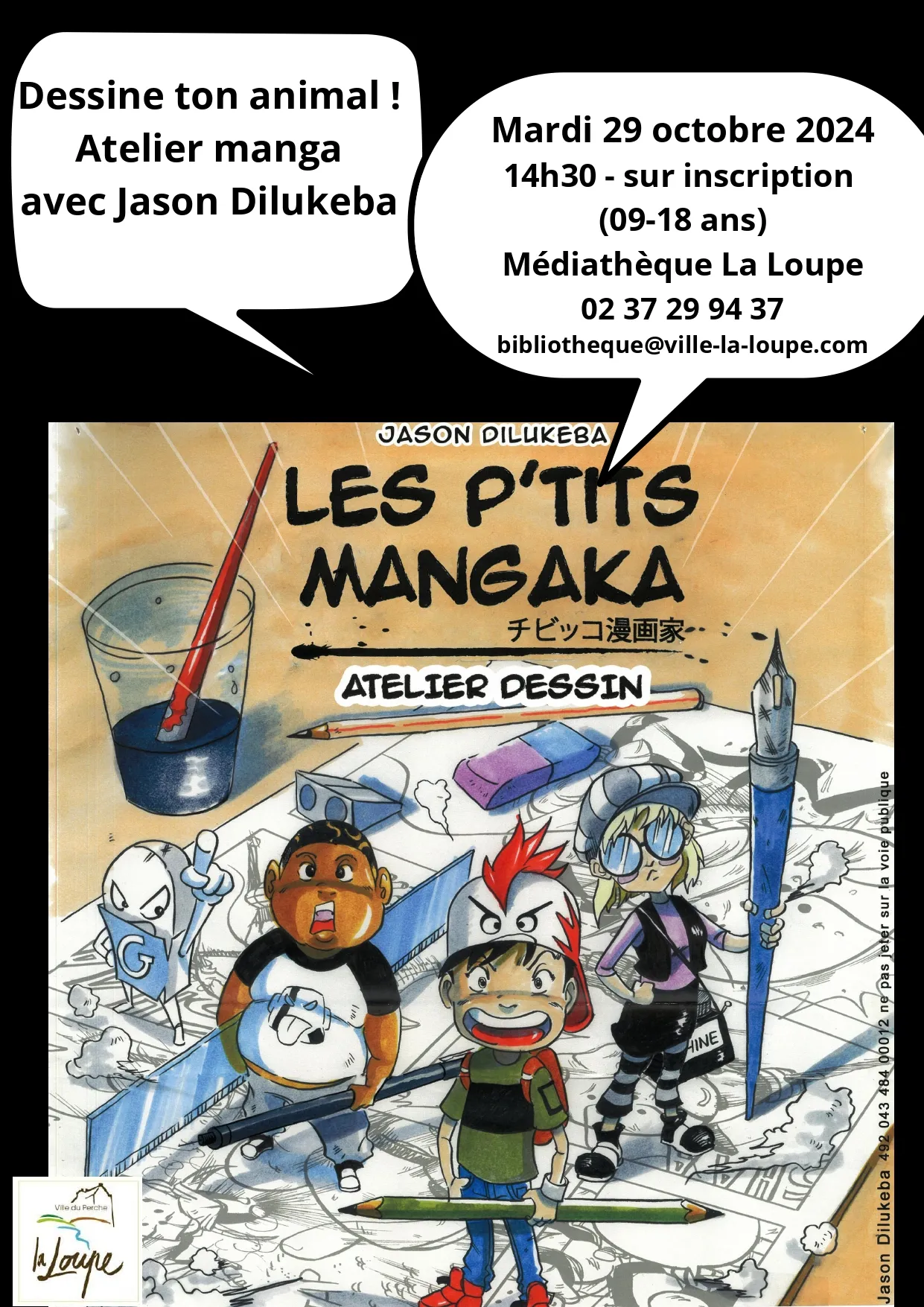 Atelier dessin manga