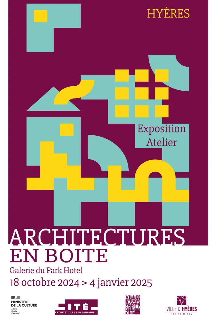 Atelier en famille - Architectures en boîte Galerie du Park Hotel Hyères