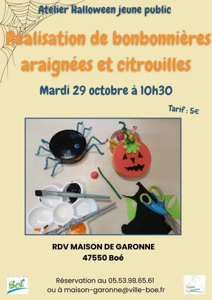 Atelier Halloween Jeune public