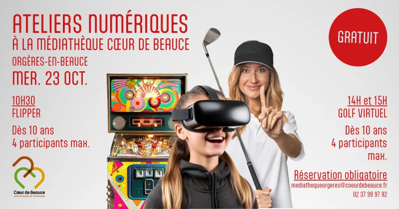 Atelier numérique Golf virtuel