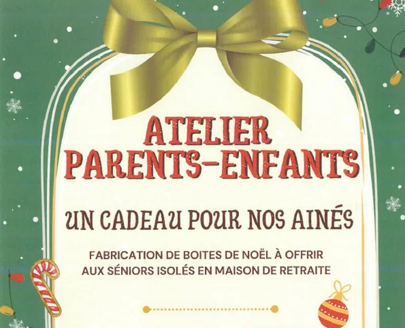 Atelier parents/enfants Un cadeau pour nos aînés