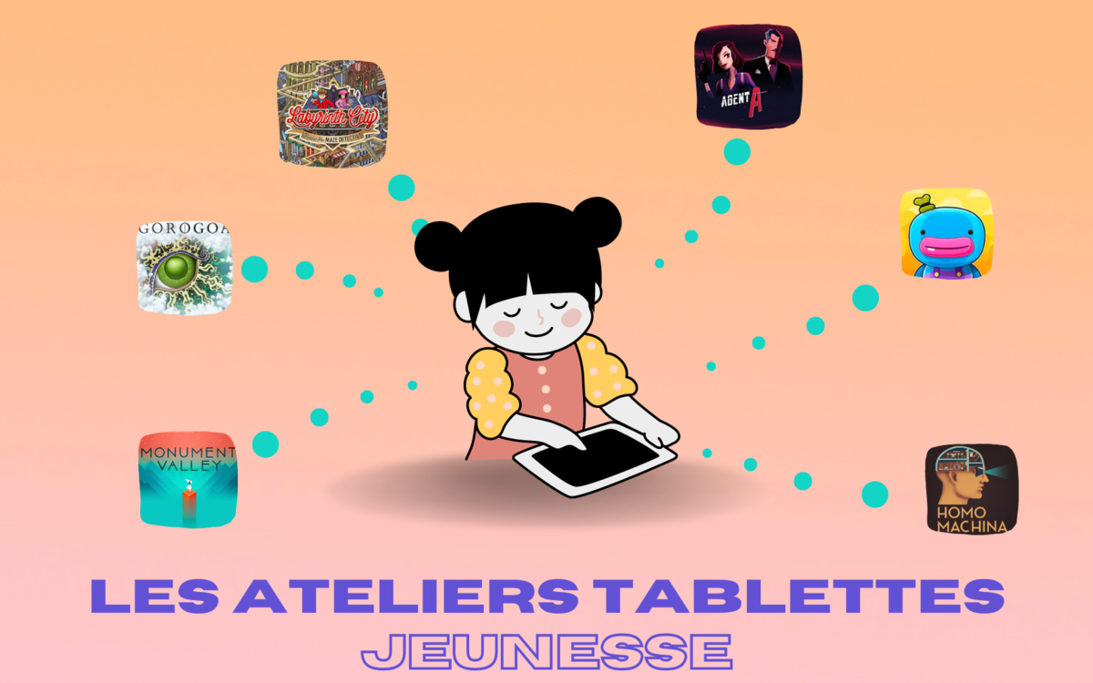 Atelier tablettes jeunesse : Hidden folks Médiathèque Marguerite Yourcenar Paris