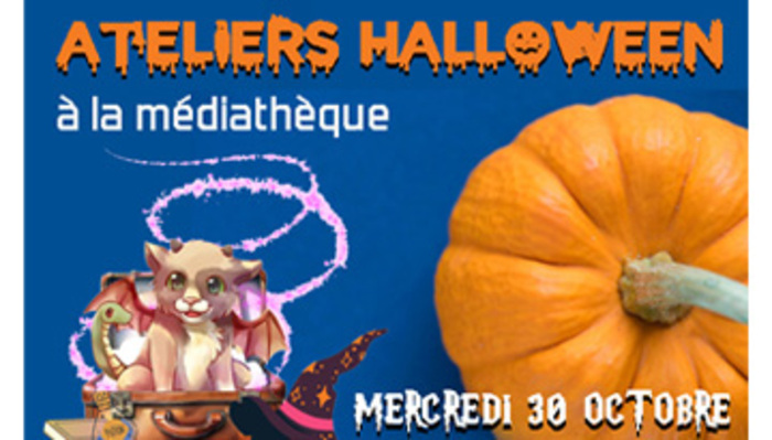 Ateliers Halloween à la médiathèque Médiathèque