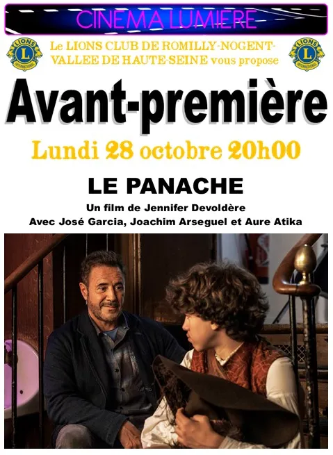 Avant-Première Le panache au cinéma Lumière de Nogent-sur-Seine