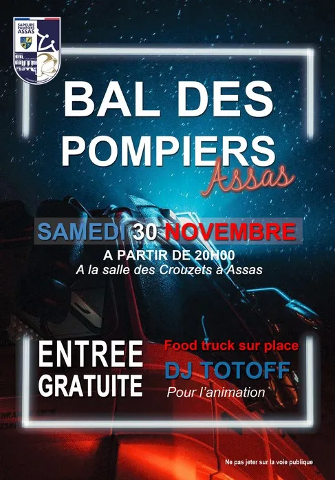 BAL DES POMPIERS