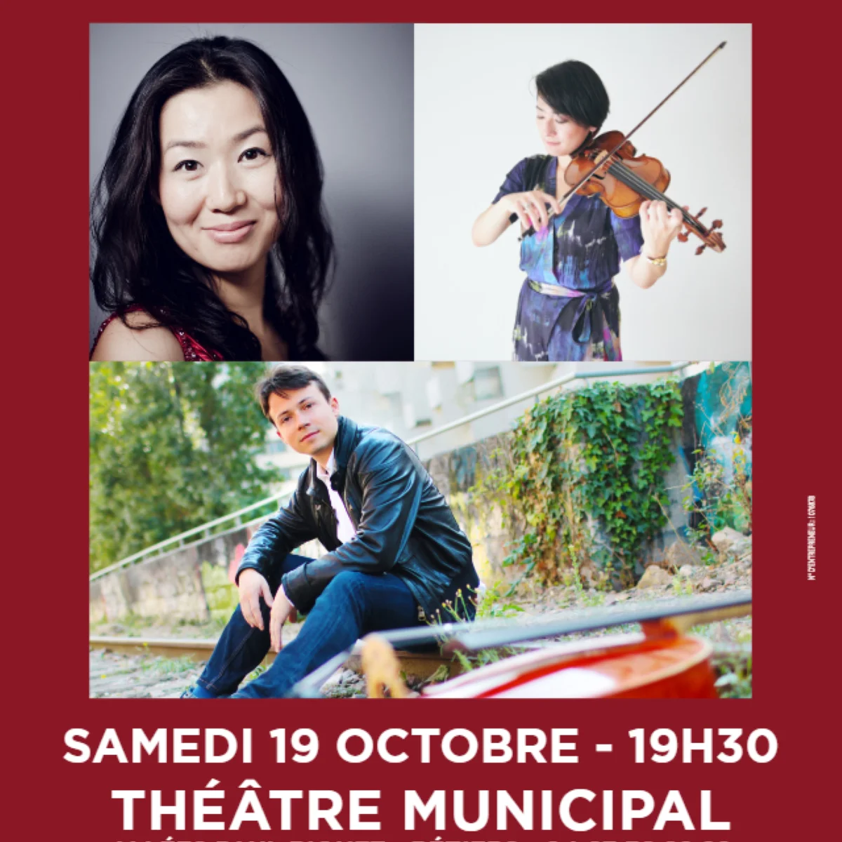 CONCERT À LA MÉMOIRE DE GRANDS ARTISTES- AVEC LA VIOLONISTE RYOKO YANG