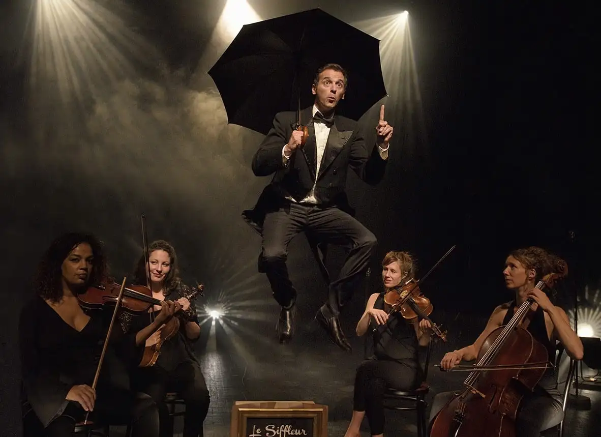 Le Siffleur Fred Radix et Le Well Quartet à l'Arcanson