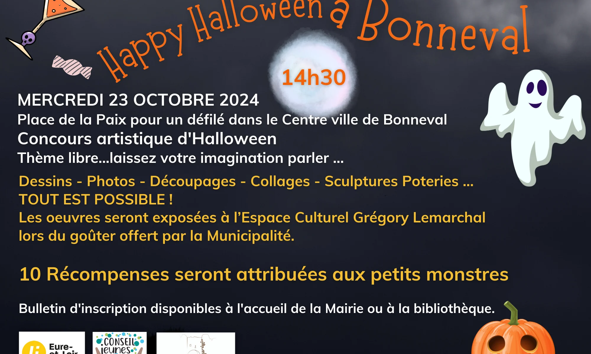 Happy halloween à Bonneval