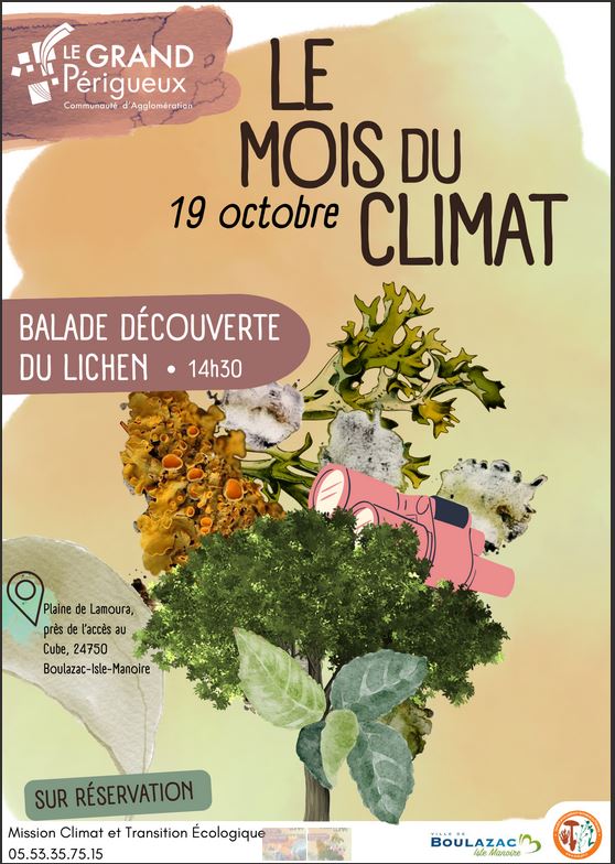 Le Mois du Climat La Ballade Découverte du Lichen