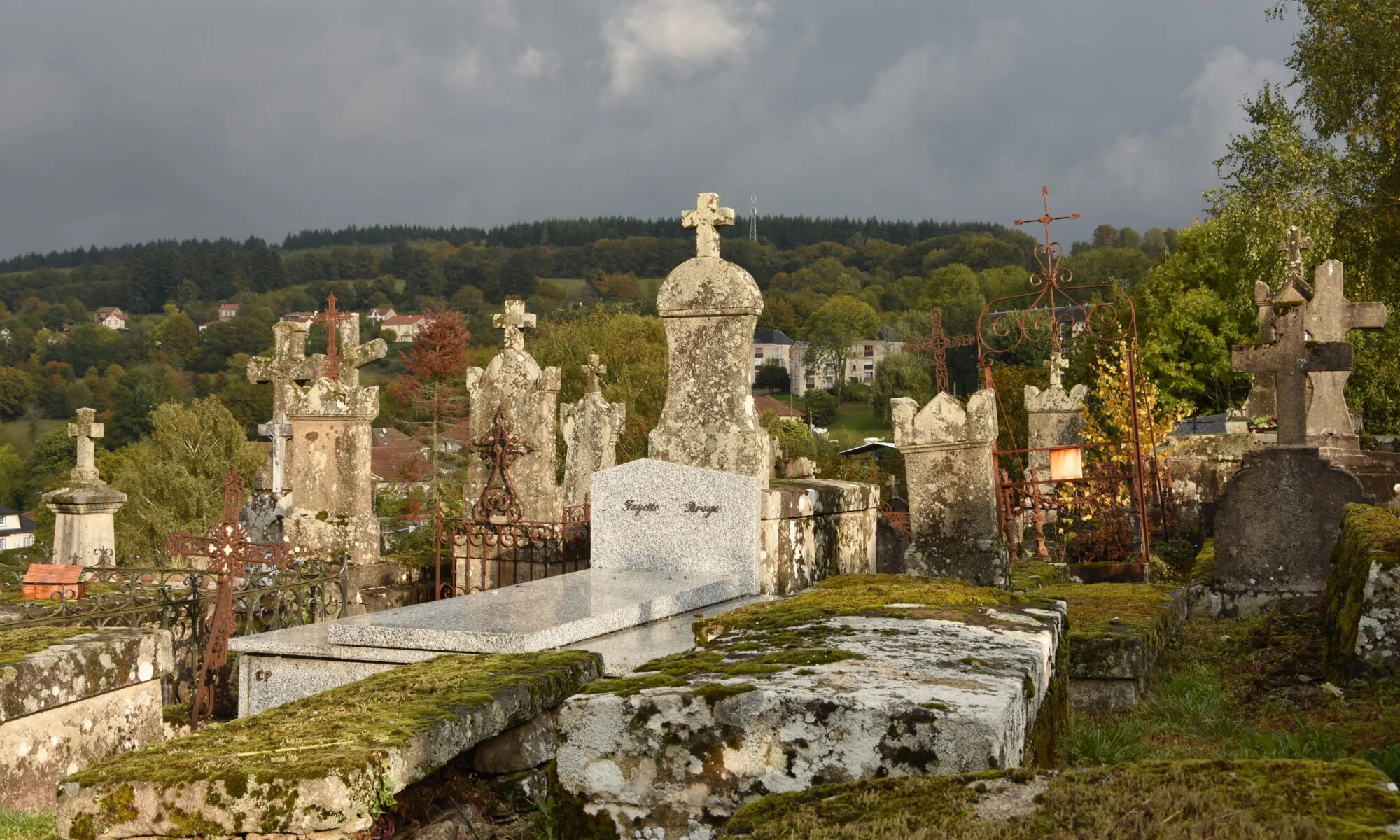 Dans les allées du cimetière Patrimoine funéraire et Paroles de mémoire