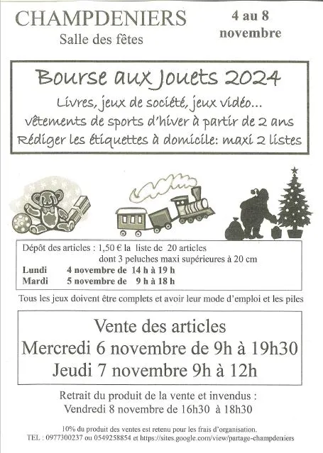 Bourse aux jouets 2024