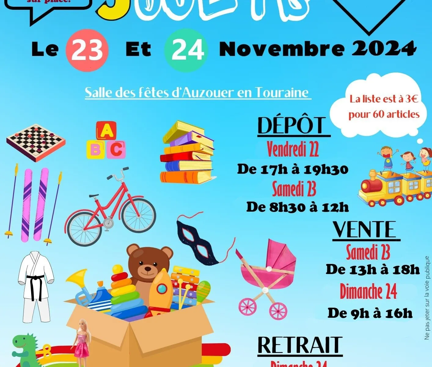 Bourse aux jouets