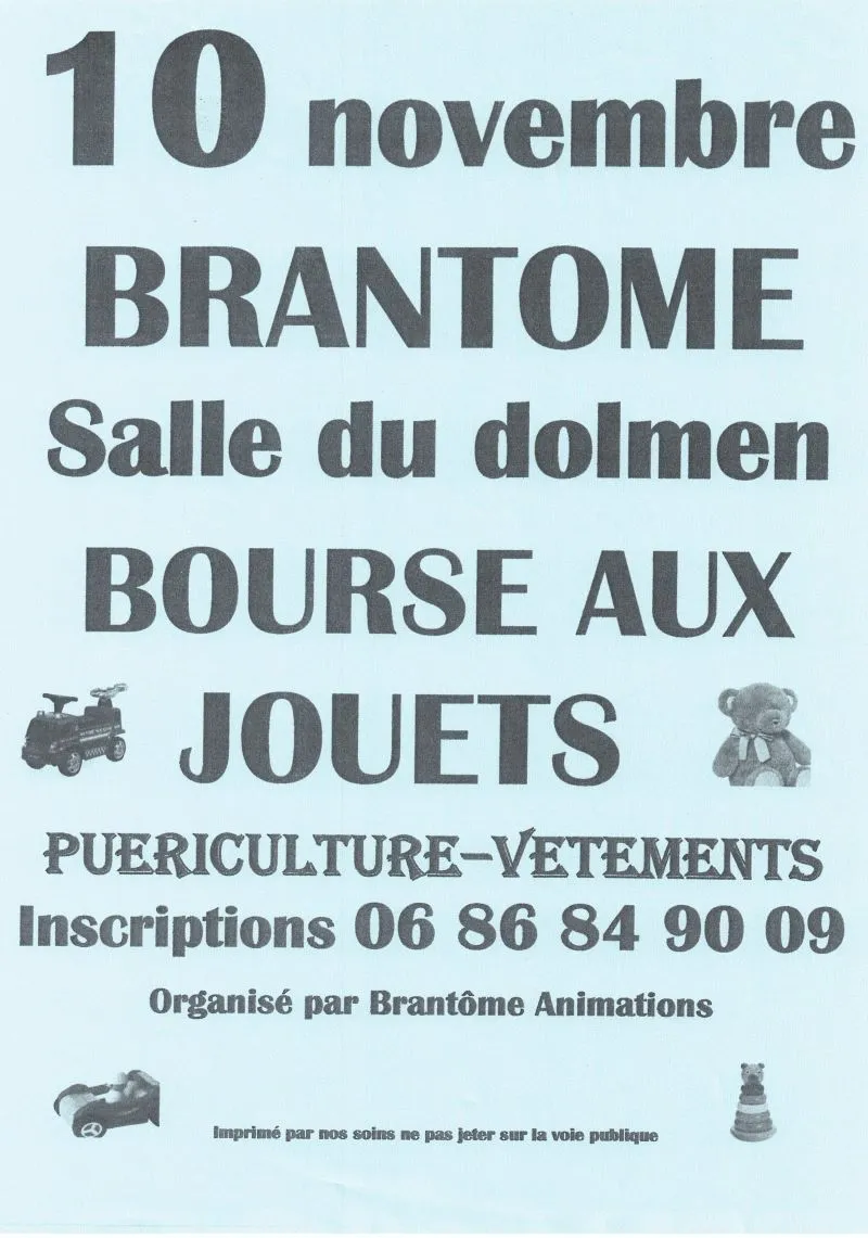 Bourse aux jouets