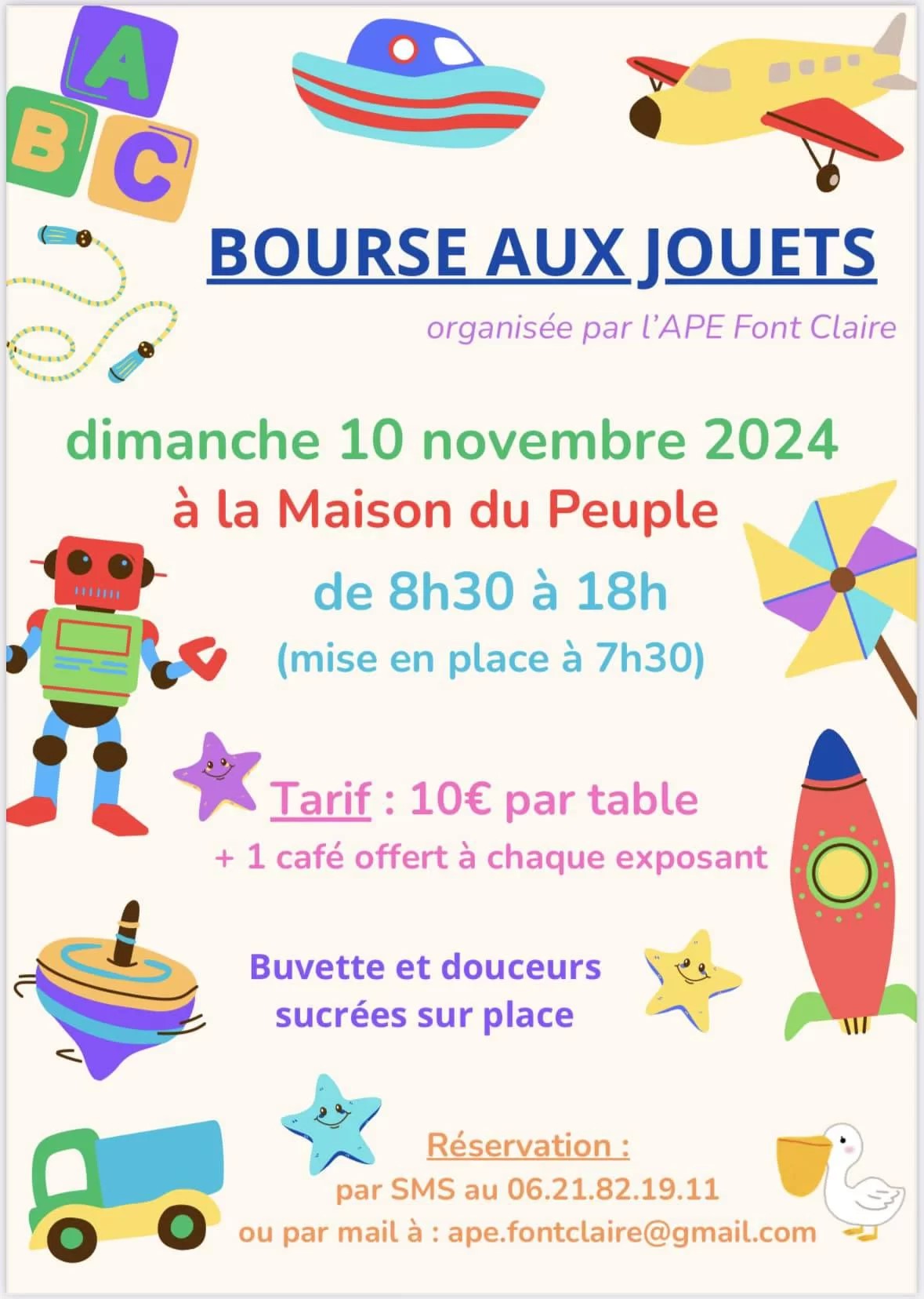 BOURSE AUX JOUETS