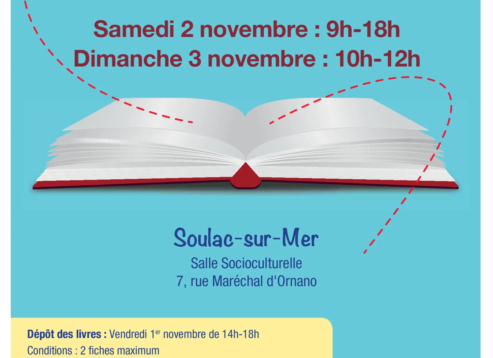 Bourse aux livres organisé par l'association Livres Voyageurs