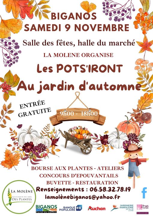 Bourse aux plantes Les pots' iront au jardin d'automne