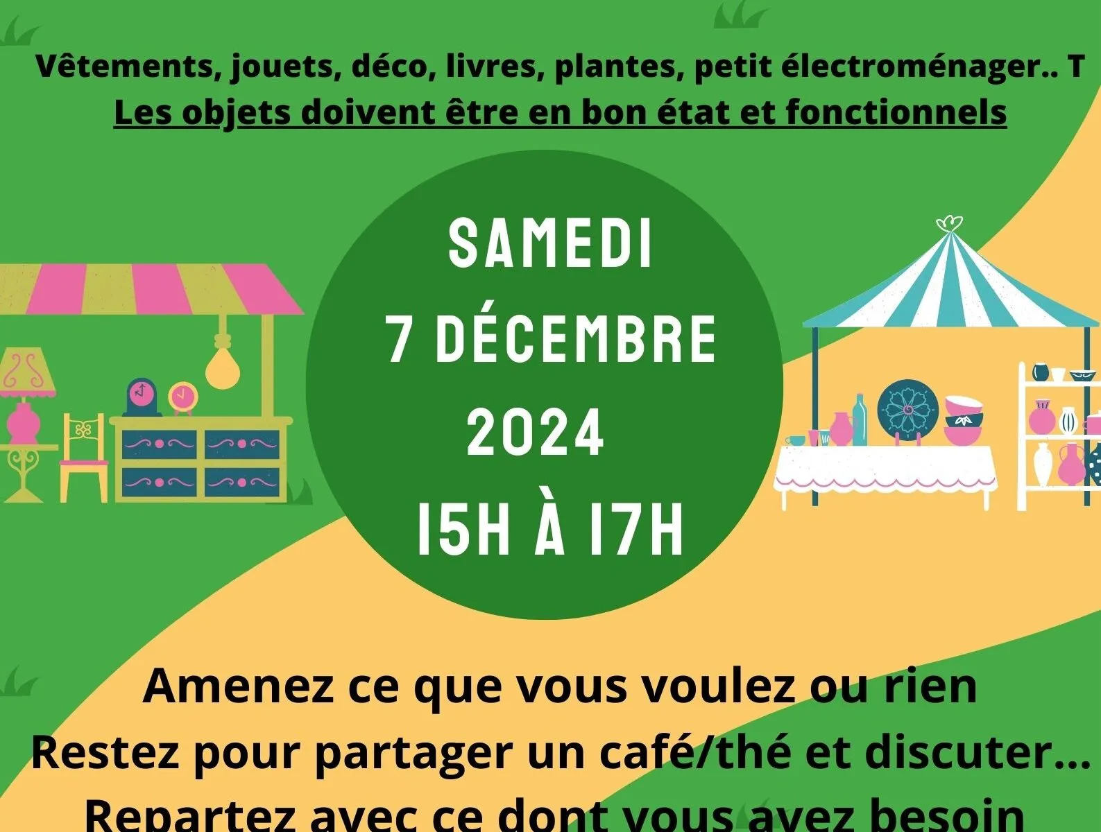 Marché gratuit Gratiferia