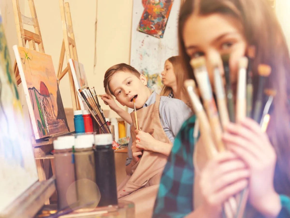 Atelier enfant Pastel animalier