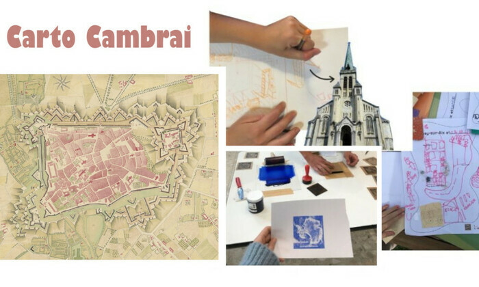 Cambrai secret à travers ses cartes - Enfants au Labo  ️ Le Labo Cambrai