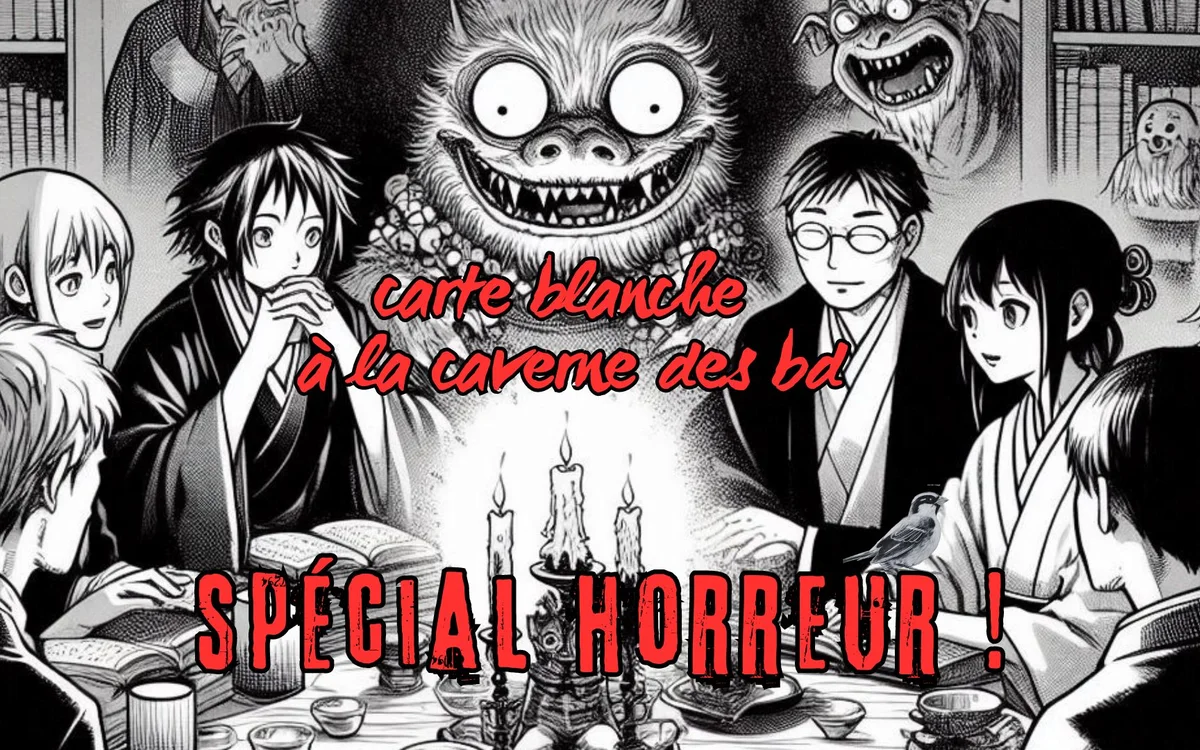 Carte blanche à la Caverne des BD : spéciale Halloween ! Bibliothèque Saint-Eloi Paris