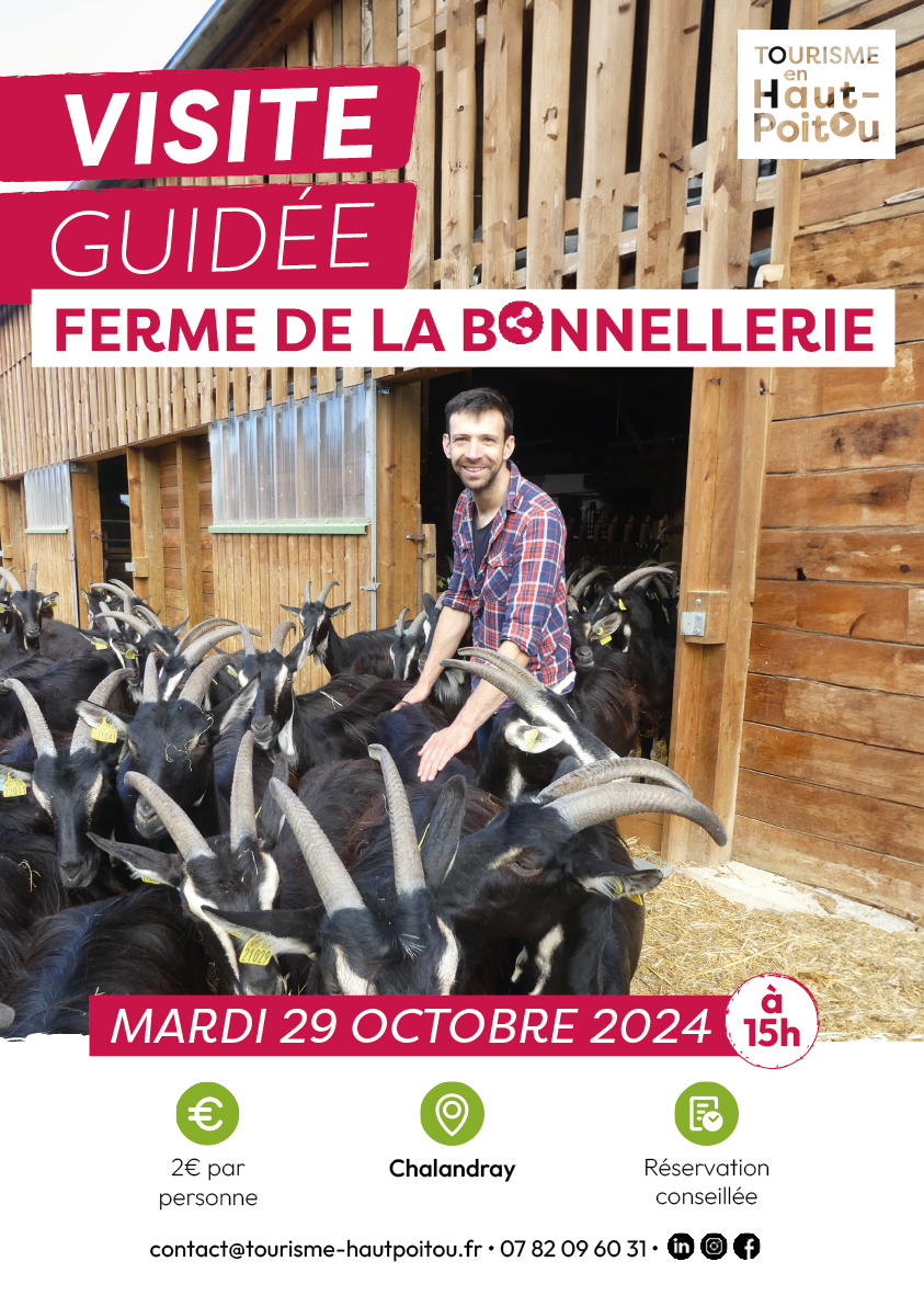 Visite de la ferme de la Bonnellerie