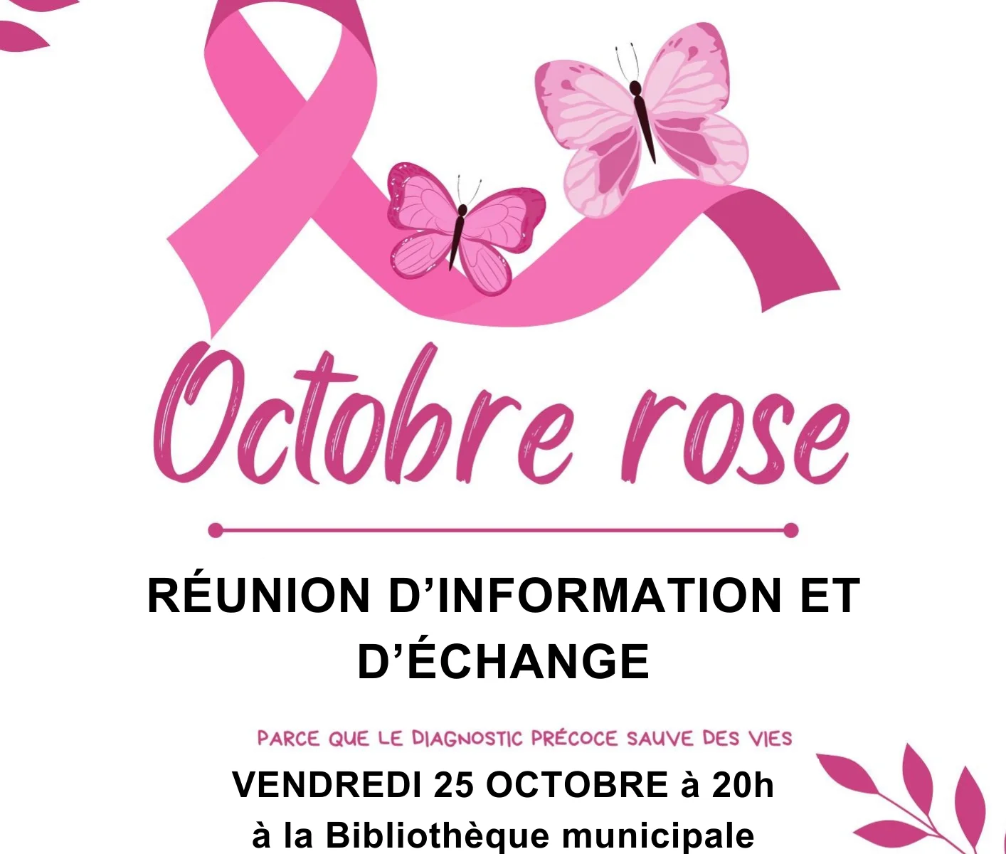 Octobre Rose à Champagné Saint Hilaire