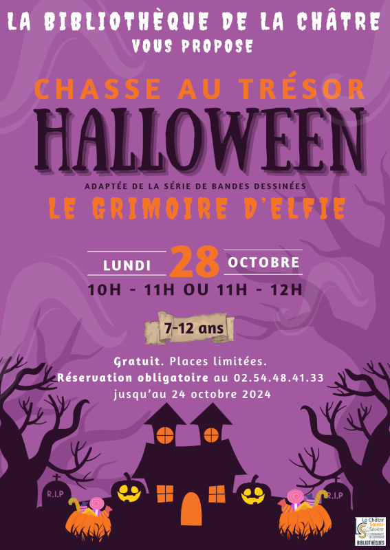 Chasse au trésor autour d'Halloween