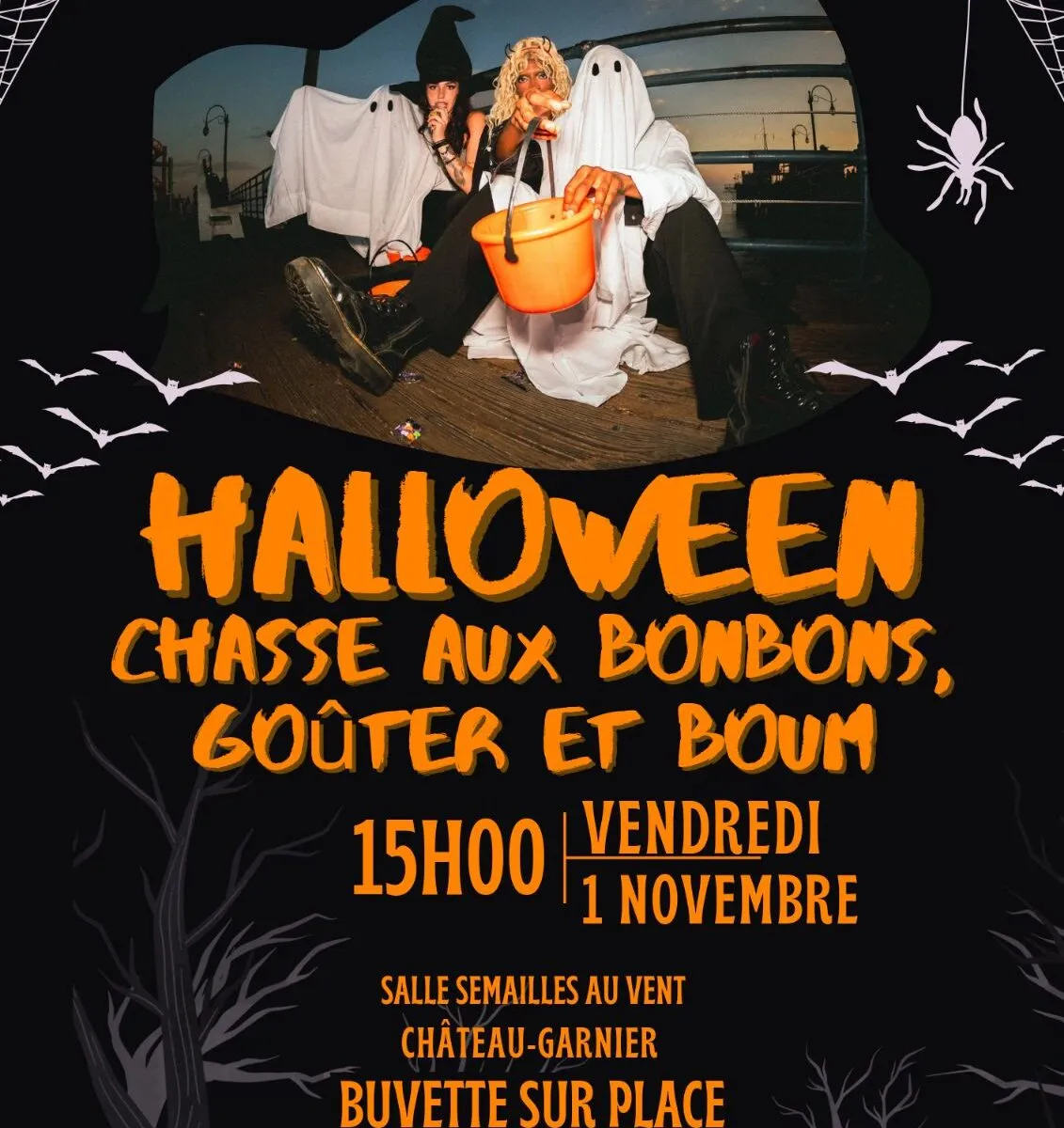 Halloween à Château-Garnier