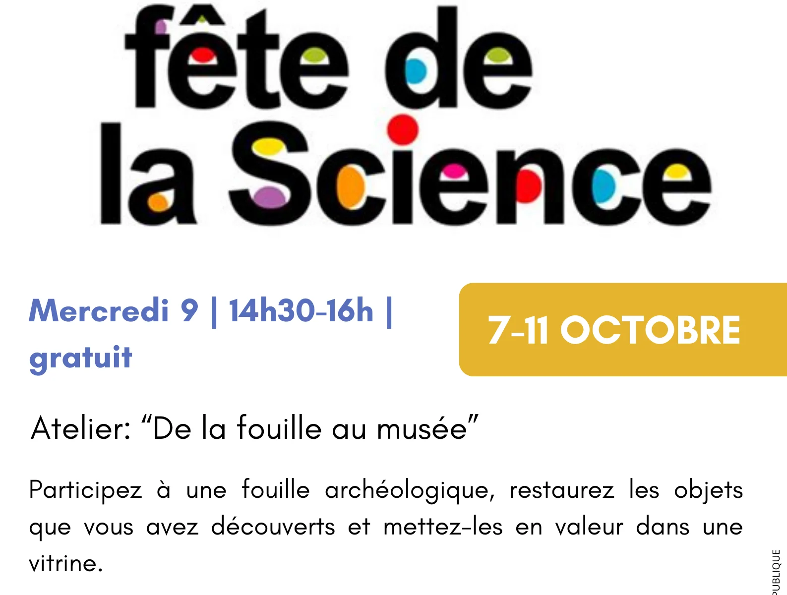 Fête de la science