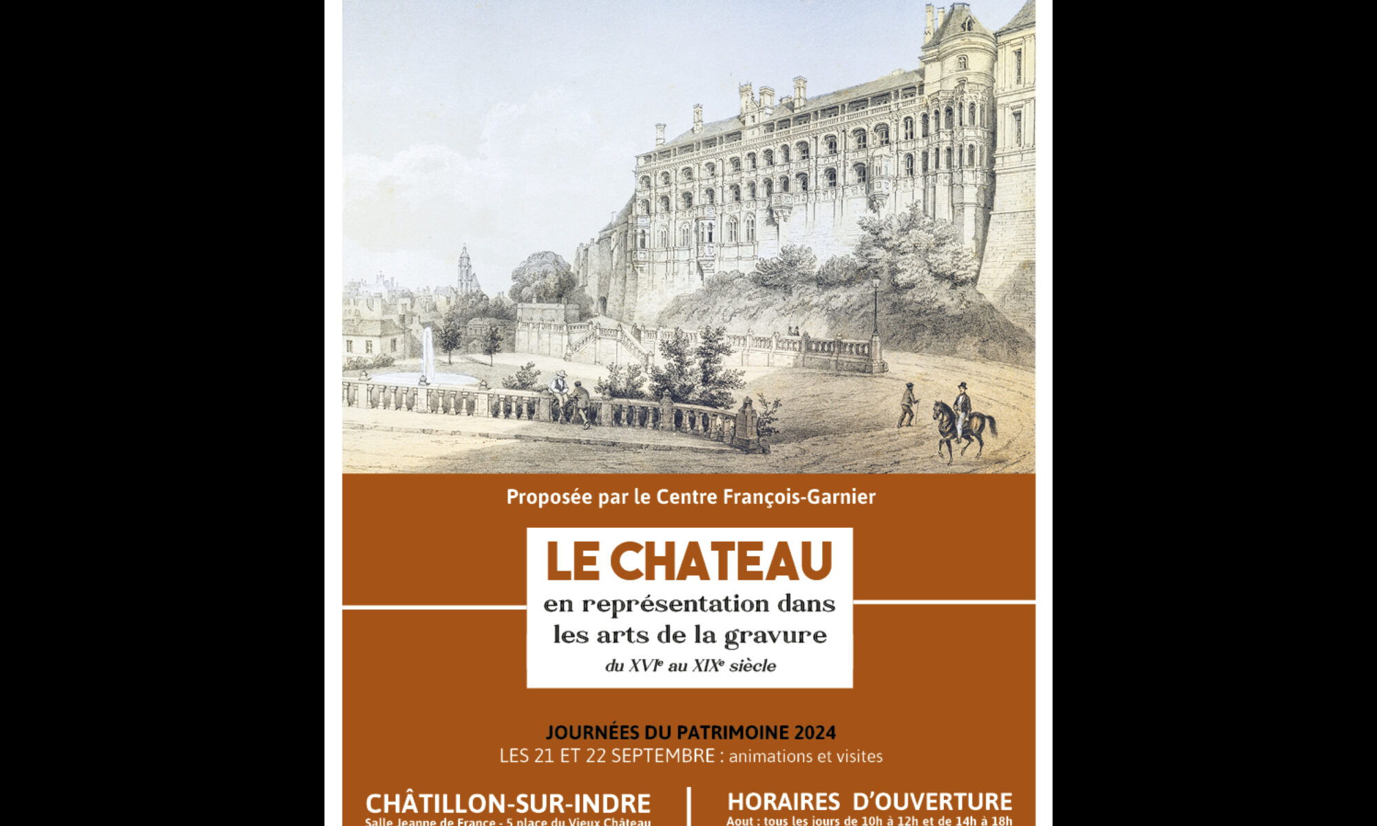 Exposition "Le château dans les arts de la gravure du XVIe au XIX siècle"