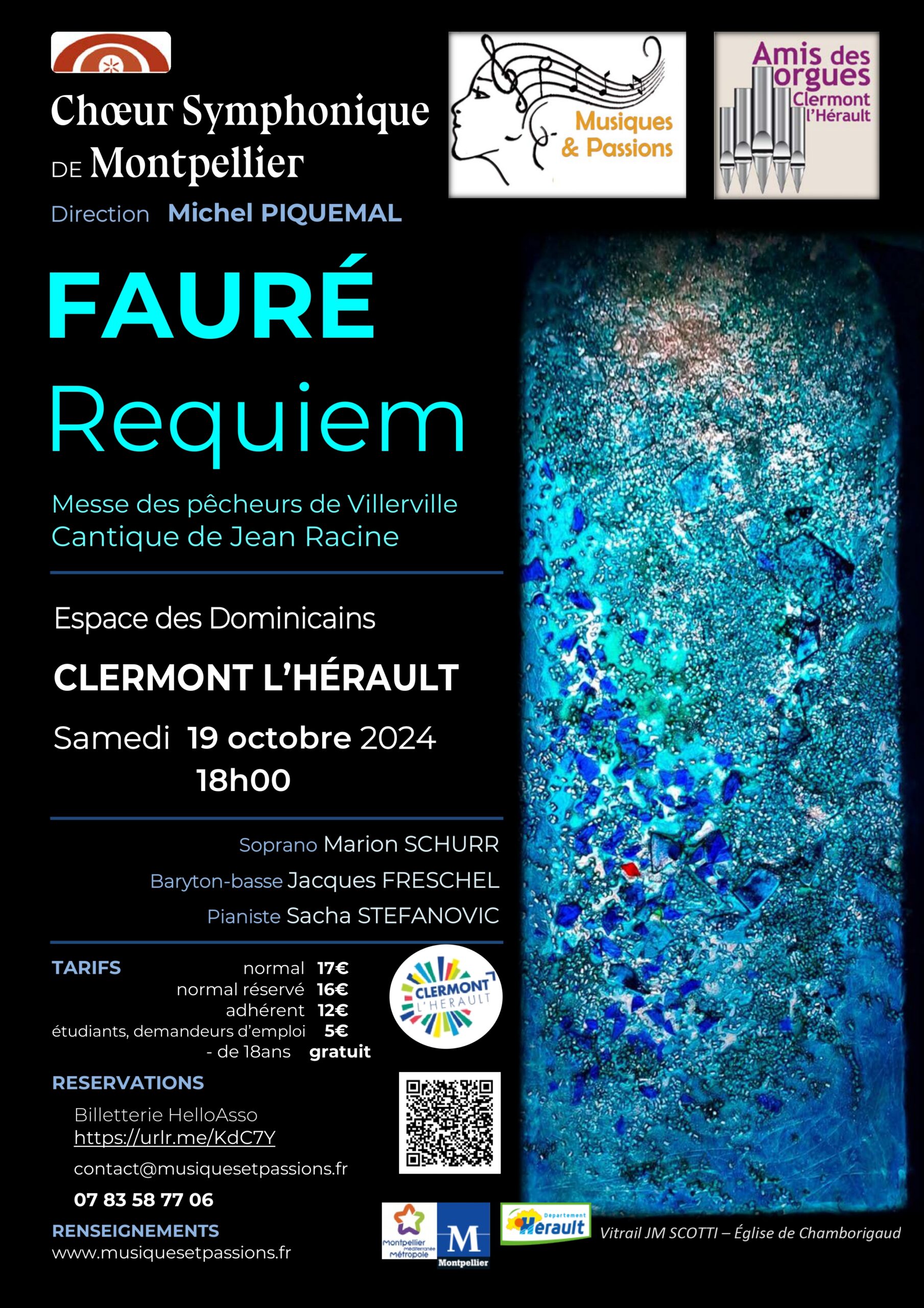 CHOEUR SYMPHONIQUE DE MONTPELLIER HOMMAGE A FAURE