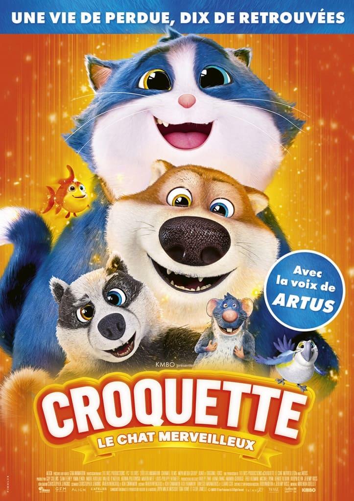 Ciné-goûter Croquette le chat merveilleux