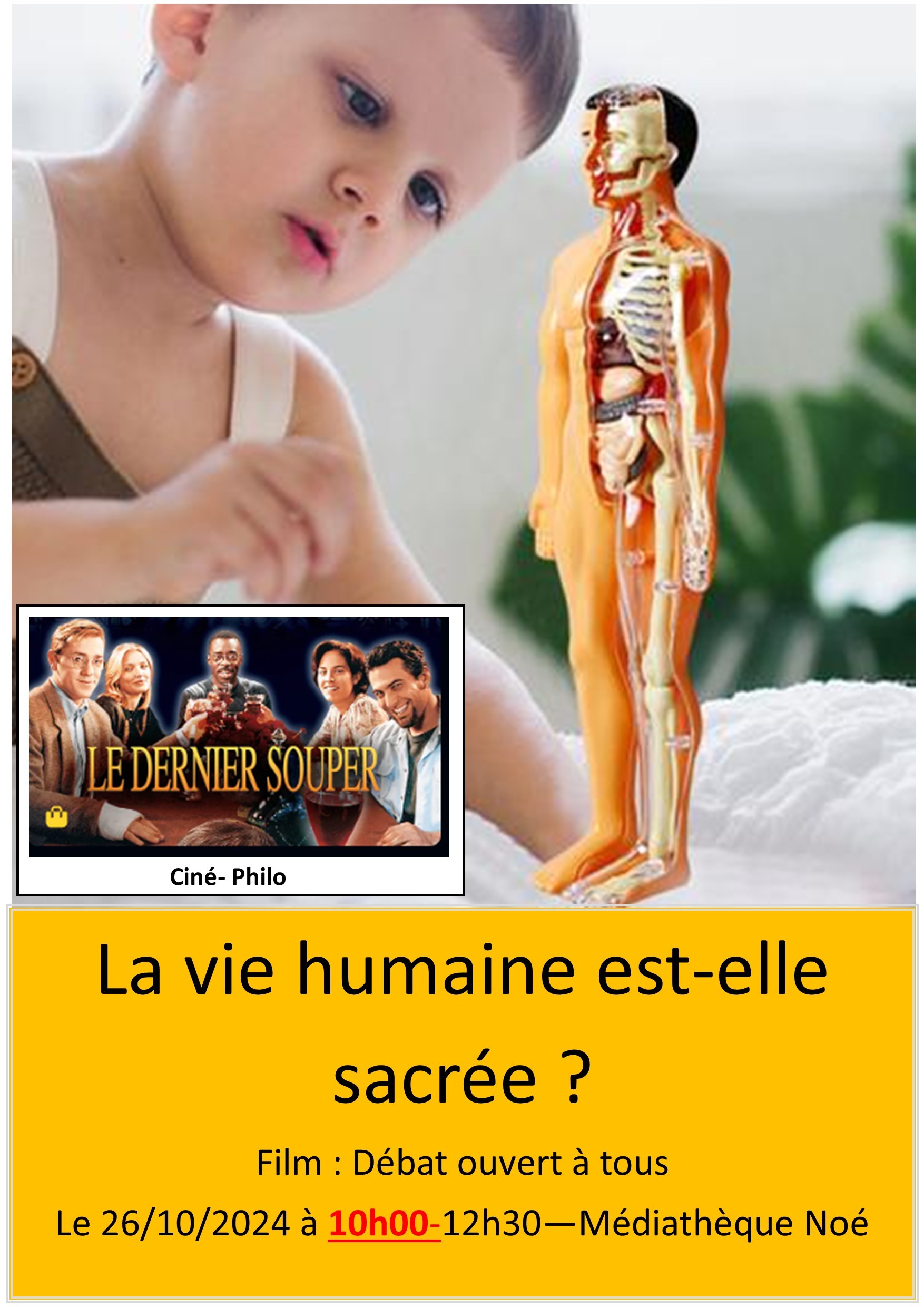 CINÉ-PHILO LA VIE HUMAINE EST-ELLE SACRÉE ?