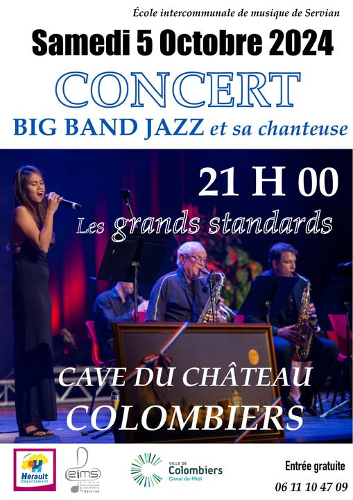 CONCERT BIG BAND JAZZ ET SA CHANTEUSE