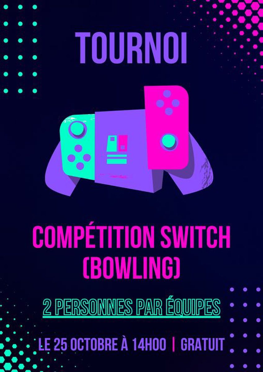 COMPÉTITION DE BOWLING SUR NITENDO SWITCH