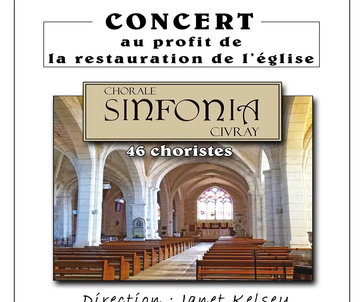 Concert de la chorale Sinfonia