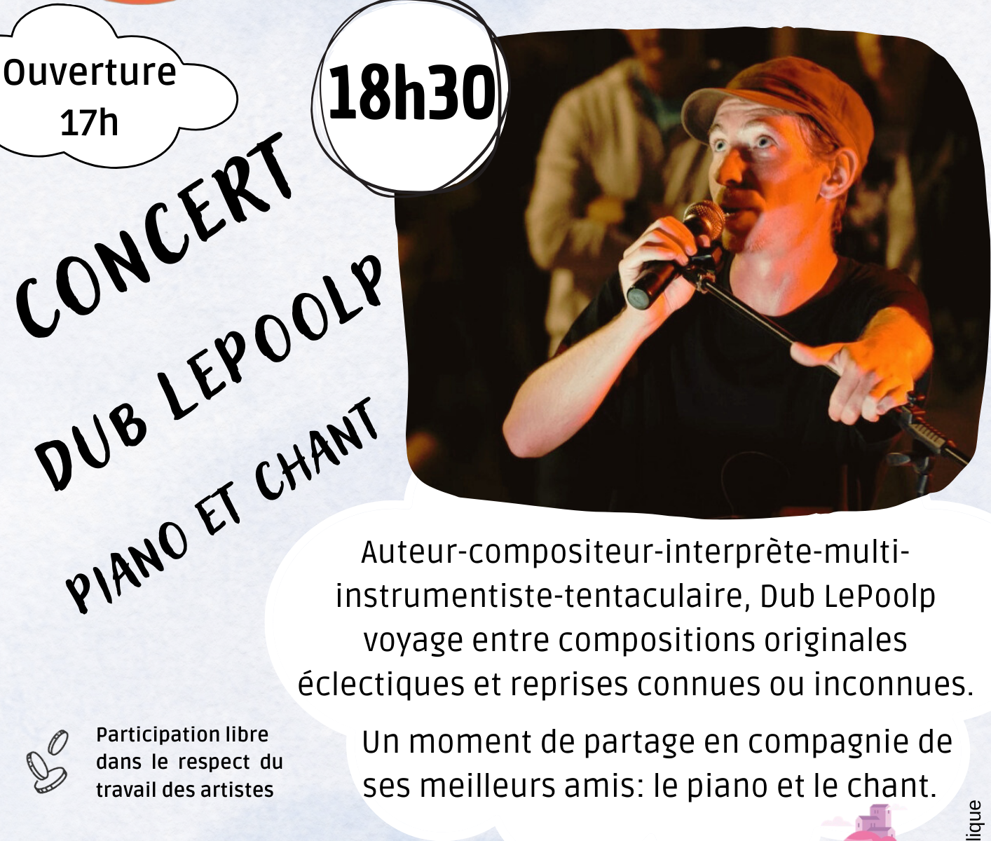 Concert Dub Lepoolp au 3ème lieu