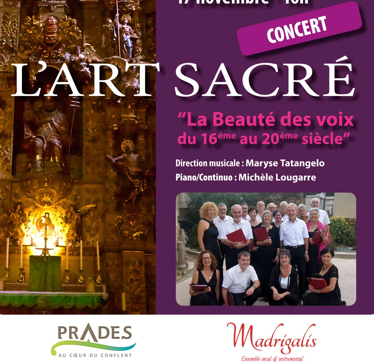 CONCERT L'ART SACRÉ