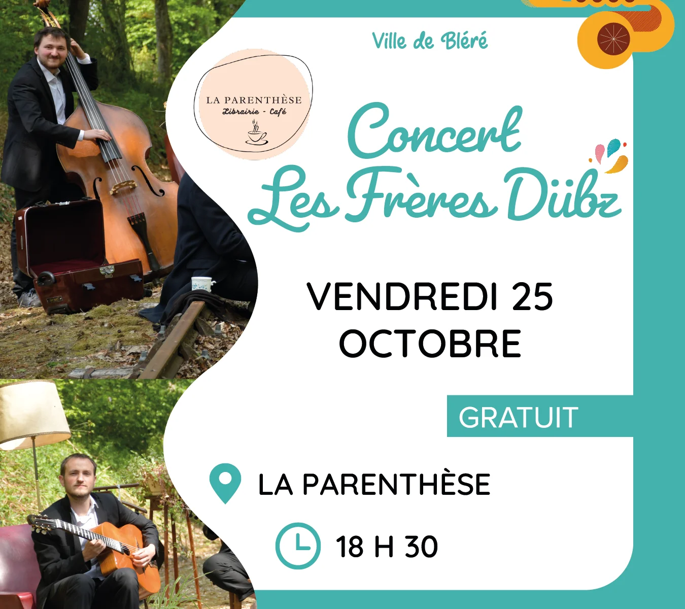 Concert Les Frères Dübz