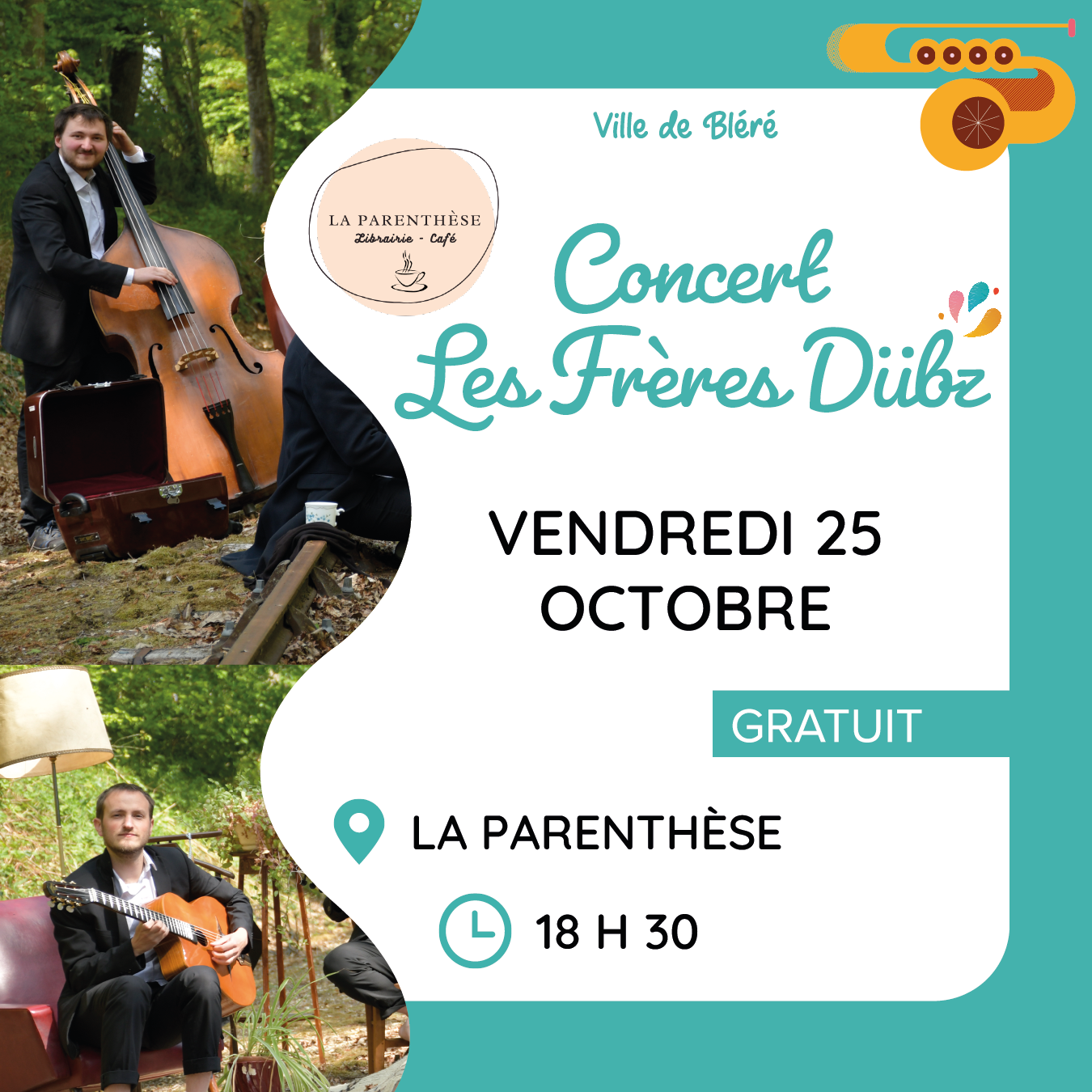 Concert Les Frères Dübz