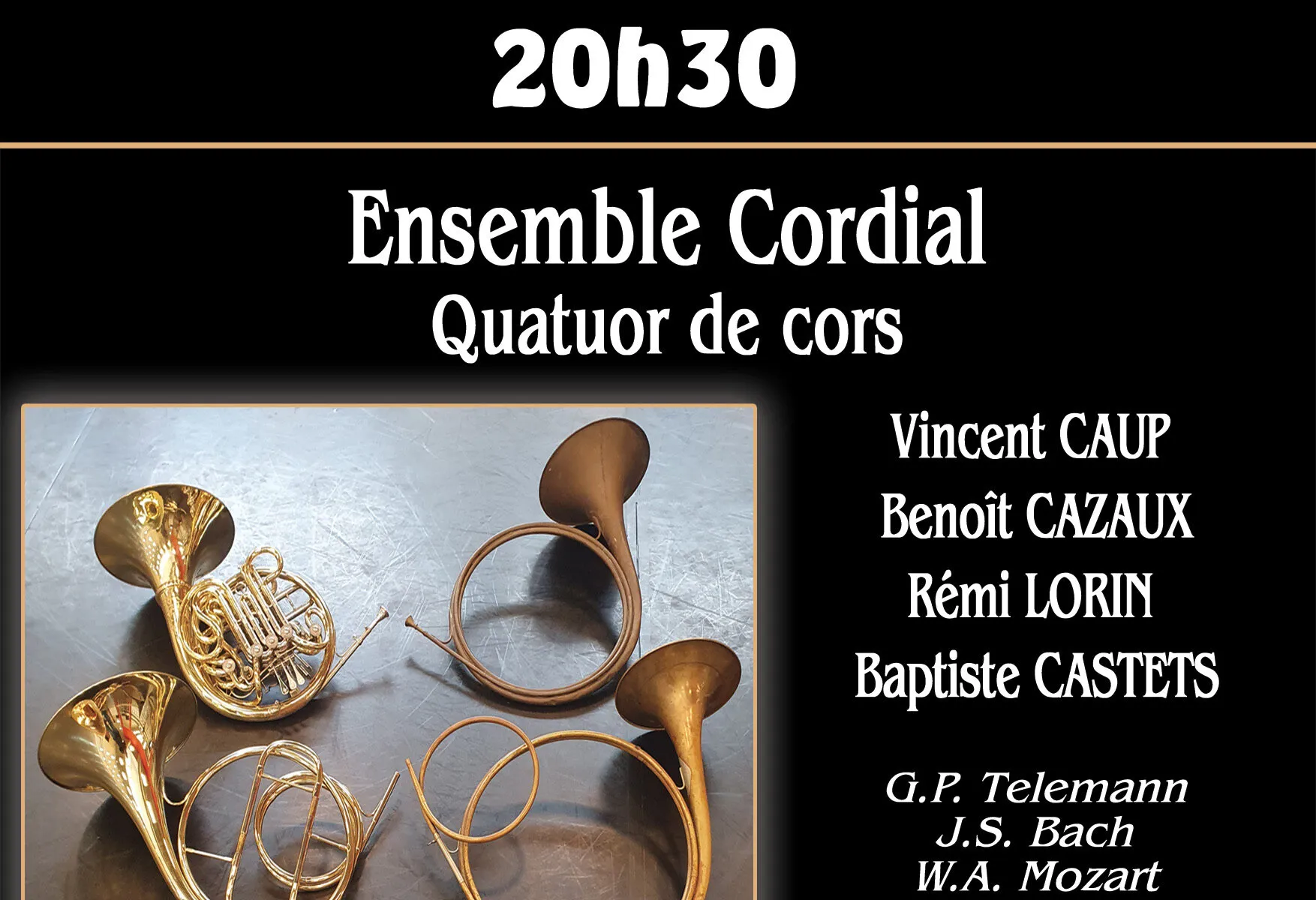 Concert quatuor de cors