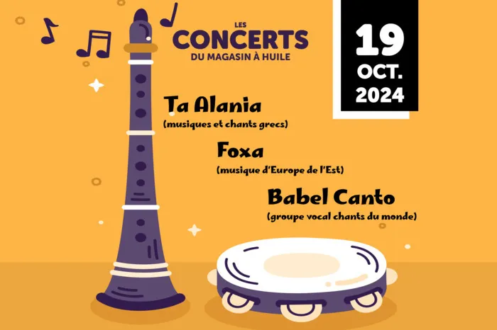 Concert Ta Alania - Foxa - Babel Canto Magasin à huile Couëron