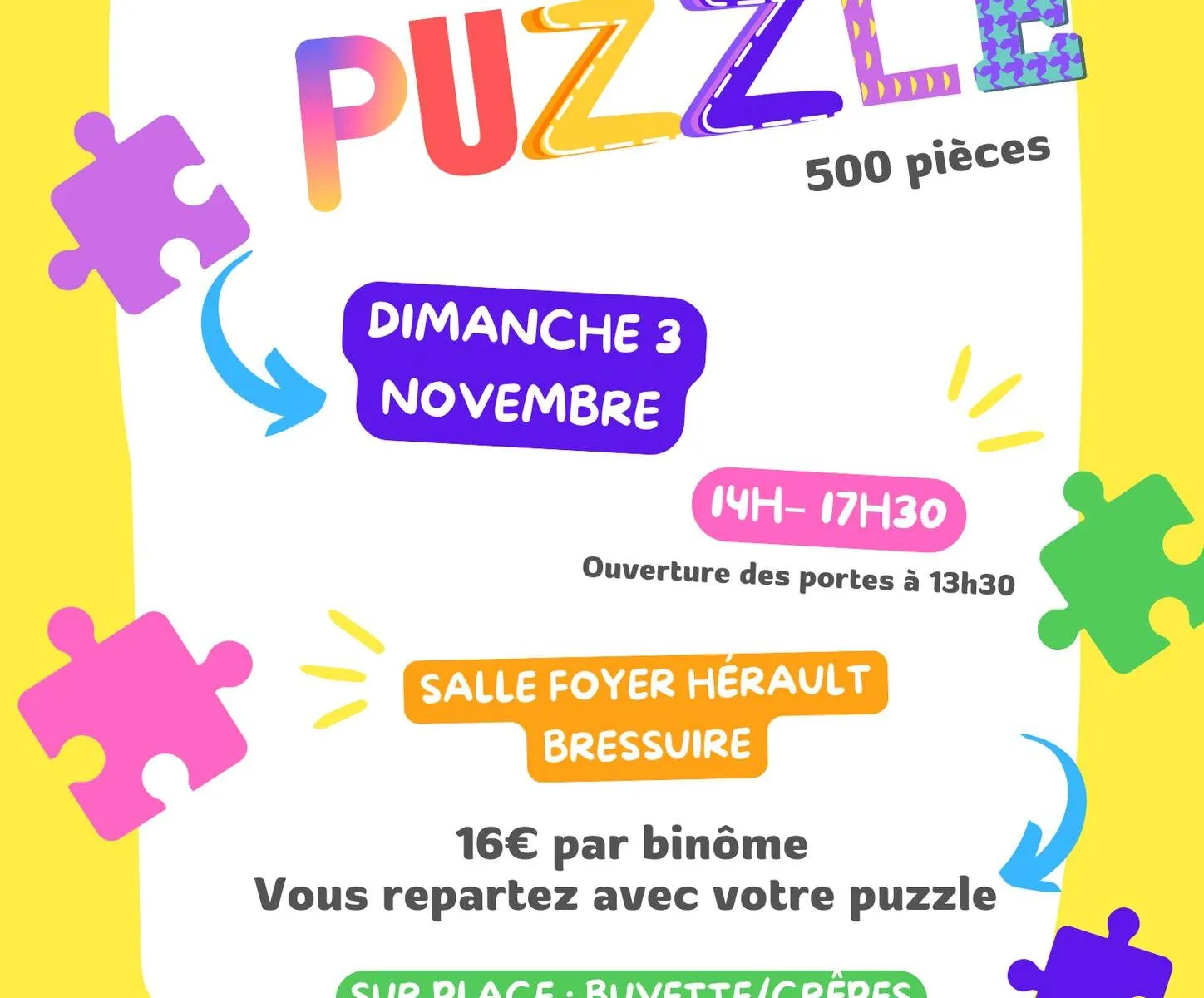 Concours de puzzle