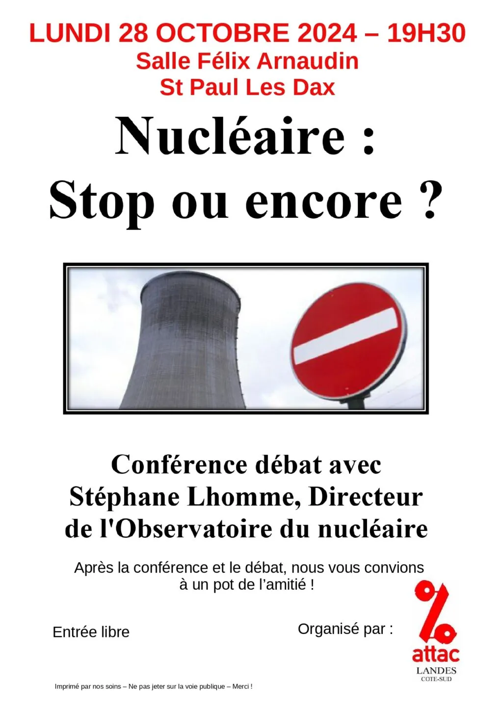 Conférence sur le nucléaire