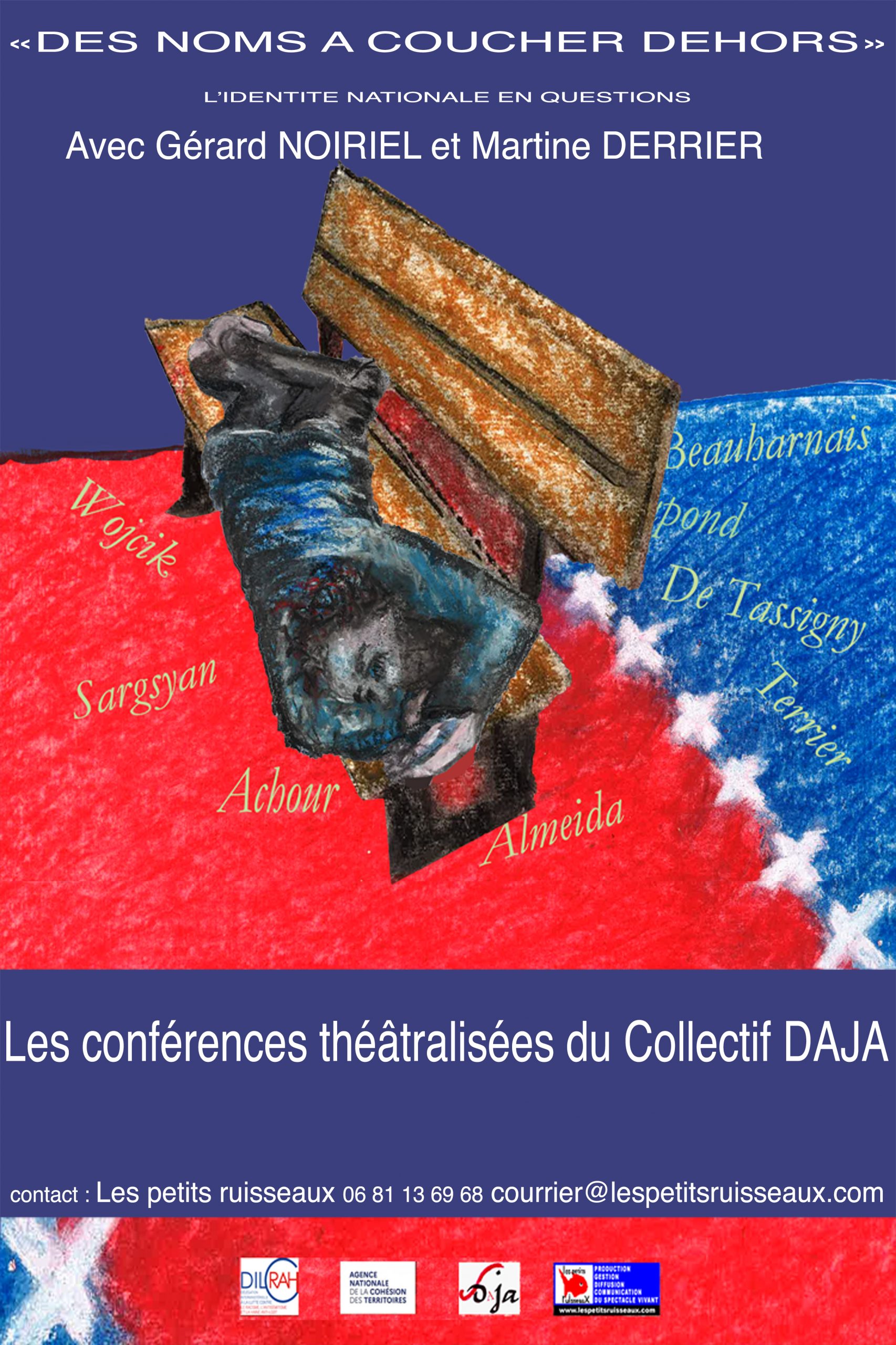 Conférence théâtralisée "Des noms à coucher dehors"