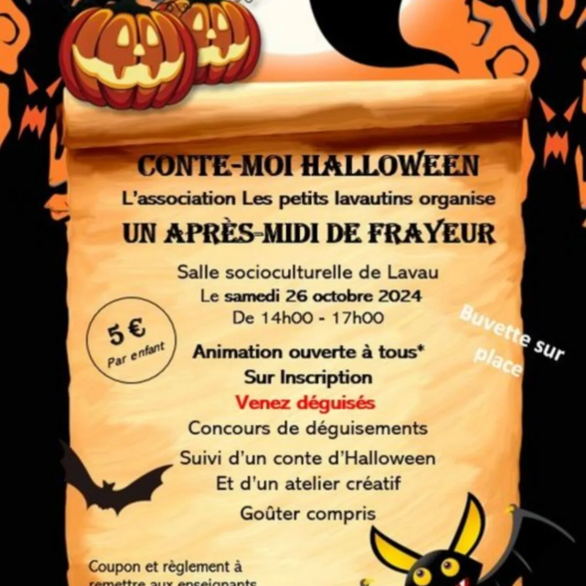 Conte-moi Halloween un après-midi de frayeur